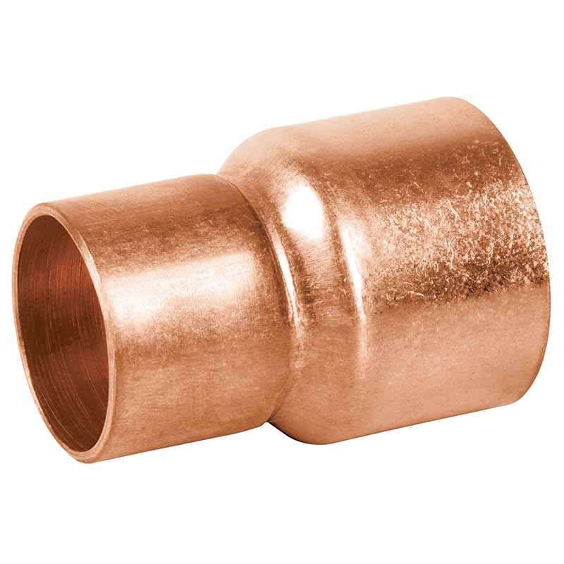 COPLE REDUCCIÓN CAMPANA COBRE 1' X 3/4', FOSET
