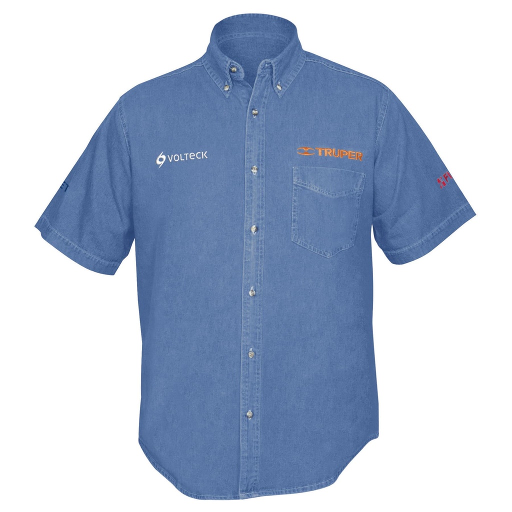 CAMISA DE MEZCLILLA MC CAM-MEZ-CXXL TRUP           