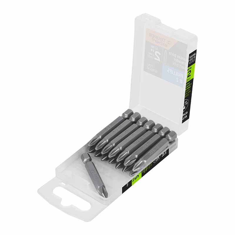 PUNTAS P/DESARMADOR PH2 PUDE-1202-15 15PZ TRUPER   