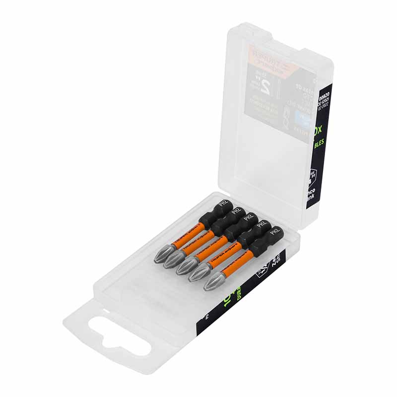 PUNTAS P/DESARMADOR PH2 2" PUDE-1202I IMPACTO TRUP 