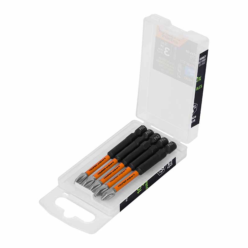 PUNTAS P/DESARMADOR PH2 3" PUDE-1302I IMPACTO TRUP 