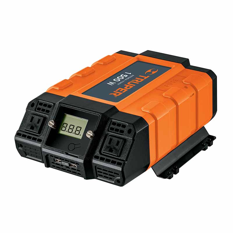 INVERSOR DE CORRIENTE DE 1500 W CON PUERTOS USB, TRUPER