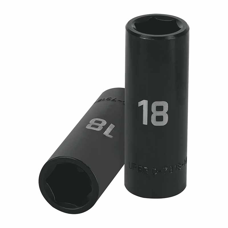 DADO IMPACTO 6PTAS.1/2 18MM D-7318-ML TRUPER          