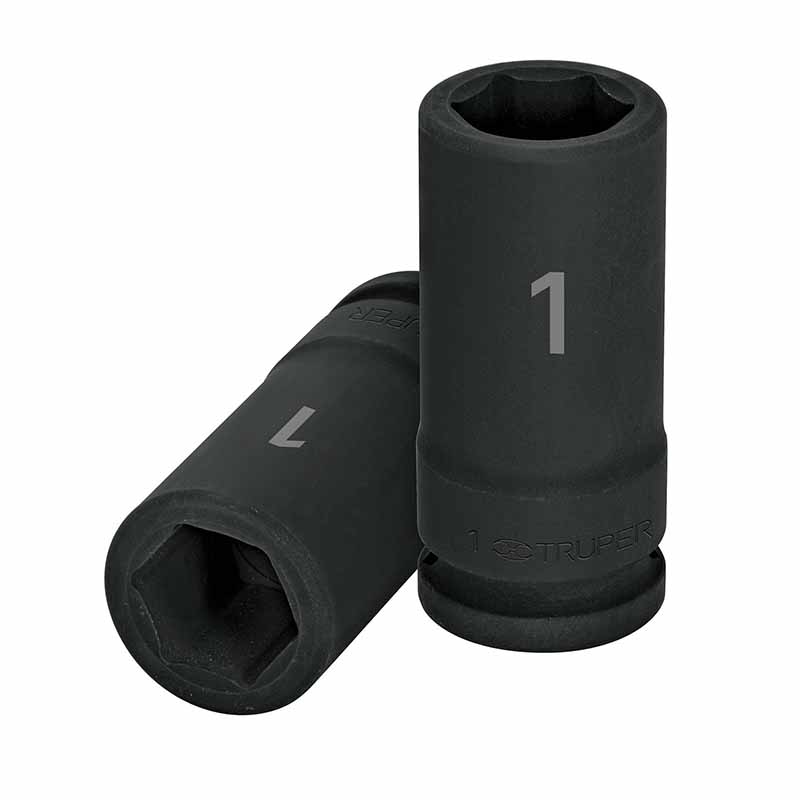 DADO DE IMPACTO 6PTAS. 1" D-7516-L TRUPER             
