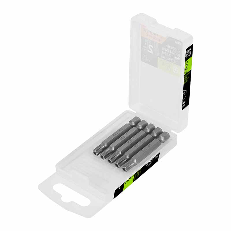 PUNTAS P/DESARMADOR TORX T30 PUDE-6230 5PZ TRUPER  