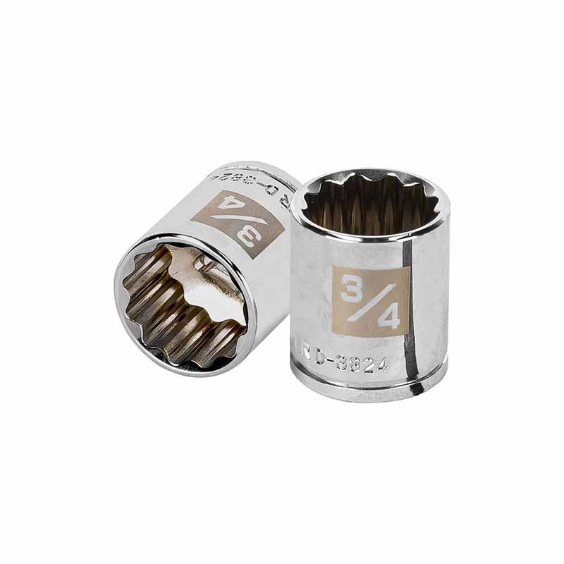 DADO STD 3/8"X3/4" 12 PUNTAS D-3824 TRUPER             