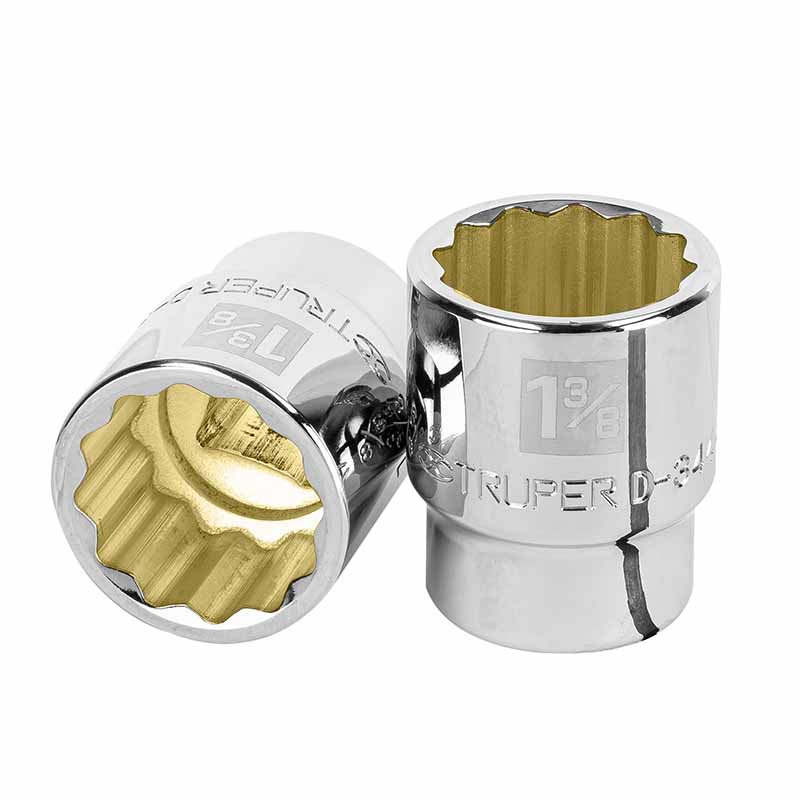 DADO CUADRO 3/4 ESTR. 1 3/8" D-3444 TRUPER             