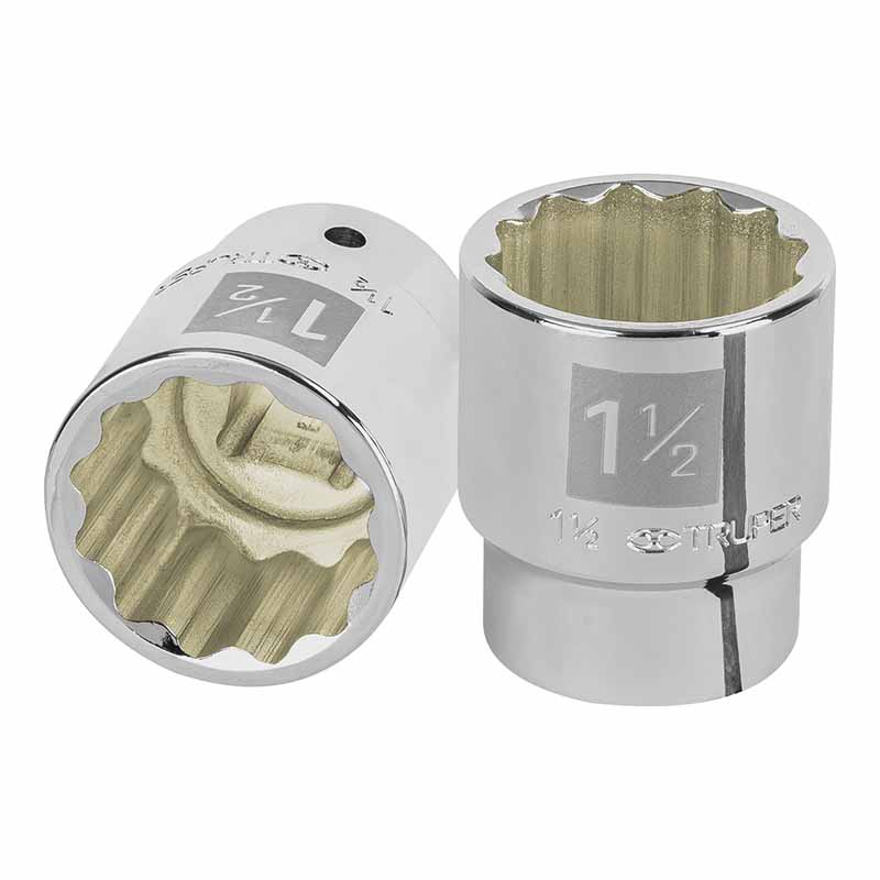 DADO CUADRO 3/4 ESTR. 1 1/2" D-3448 TRUPER             