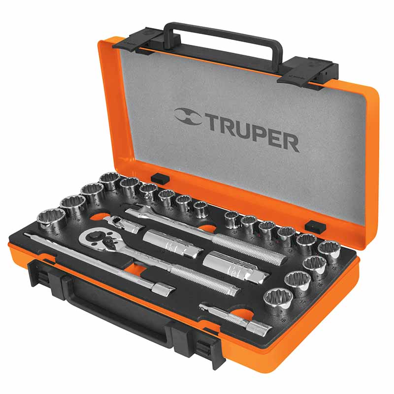 JGO DADOS DE 26 PZS JD-3/8X26MP TRUPER             