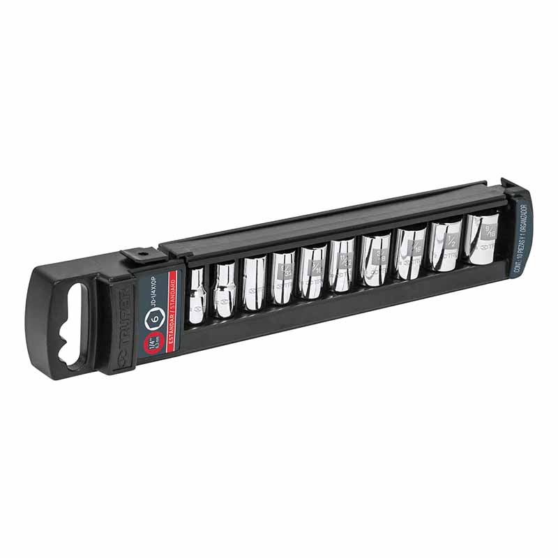 JGO. DE DADOS LARGOS 3/8" JD-3/8X9LM TRUPER  