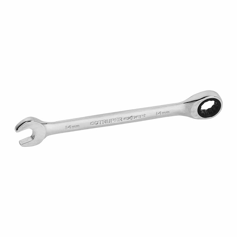 LLAVE COMBINADA 14MM C/MATRACA LL-1214MX TRUPER           