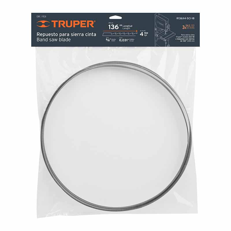 SIERRA P/SIERRA CINTA R136X4-SCI-18 TRUPER         