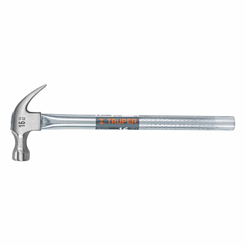MARTILLO DE UÑA CURVA TUBULAR MT-16 TRUPER       