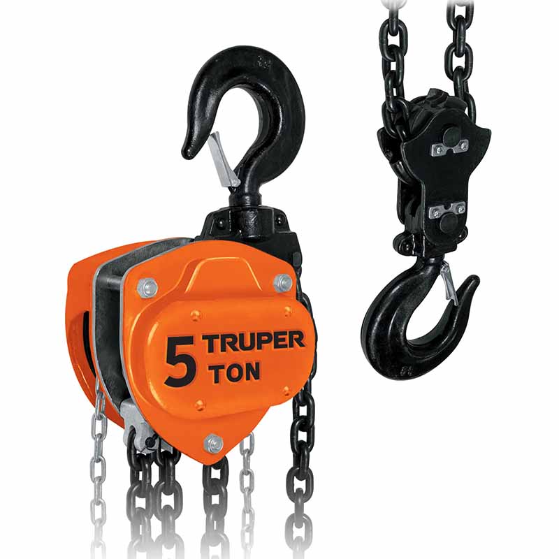 POLIPASTO INDUSTRIAL 5 TONELADAS POL-5 TRUPER       
