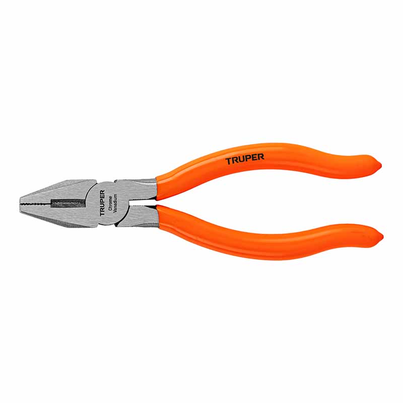 PINZA PARA ELECTRICISTA 6' MANGO DE PVC, TRUPER