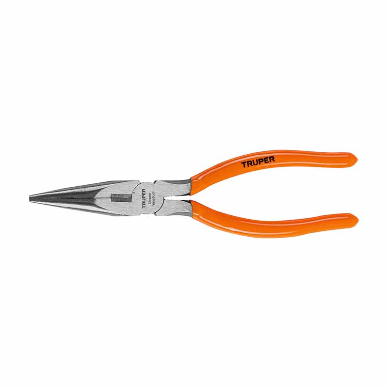 PINZA DE PUNTA Y CORTE 8' MANGO DE PVC, TRUPER