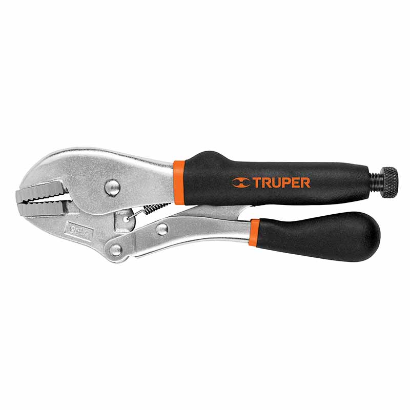 PINZA PRESION RECTA 10" C/VIN PPT-10RX  TRUPER     