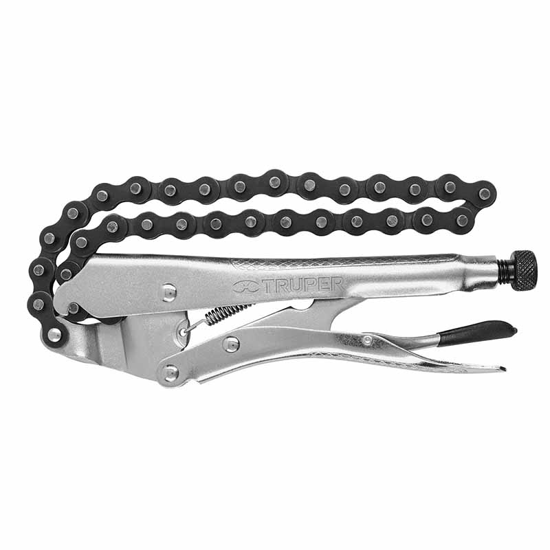 PINZA DE PRESIÓN 8' DE CADENA, TRUPER