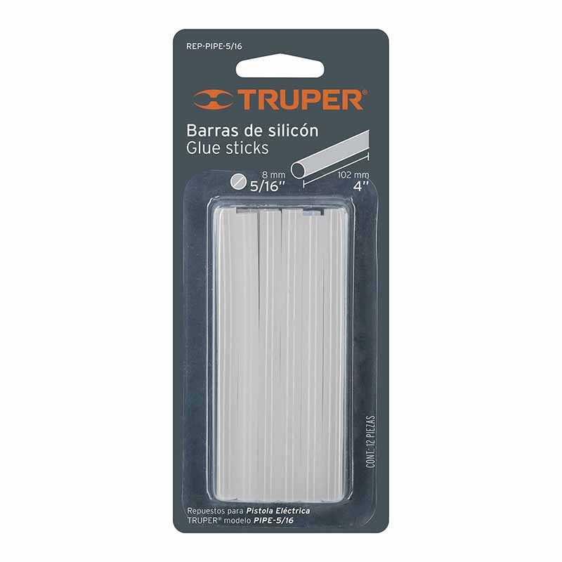REPUESTO P/PISTOLA SILICON REP-PIPE-5/16 TRUPER           