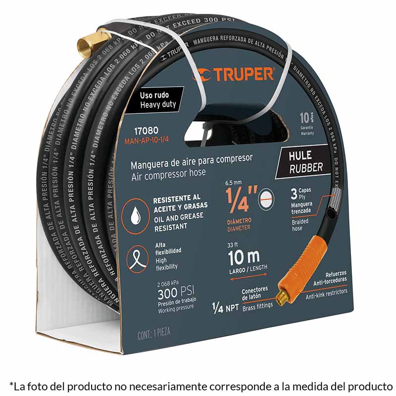 MANGUERA P/COMPRESOR MAN-AP-10-3/8 TRU             