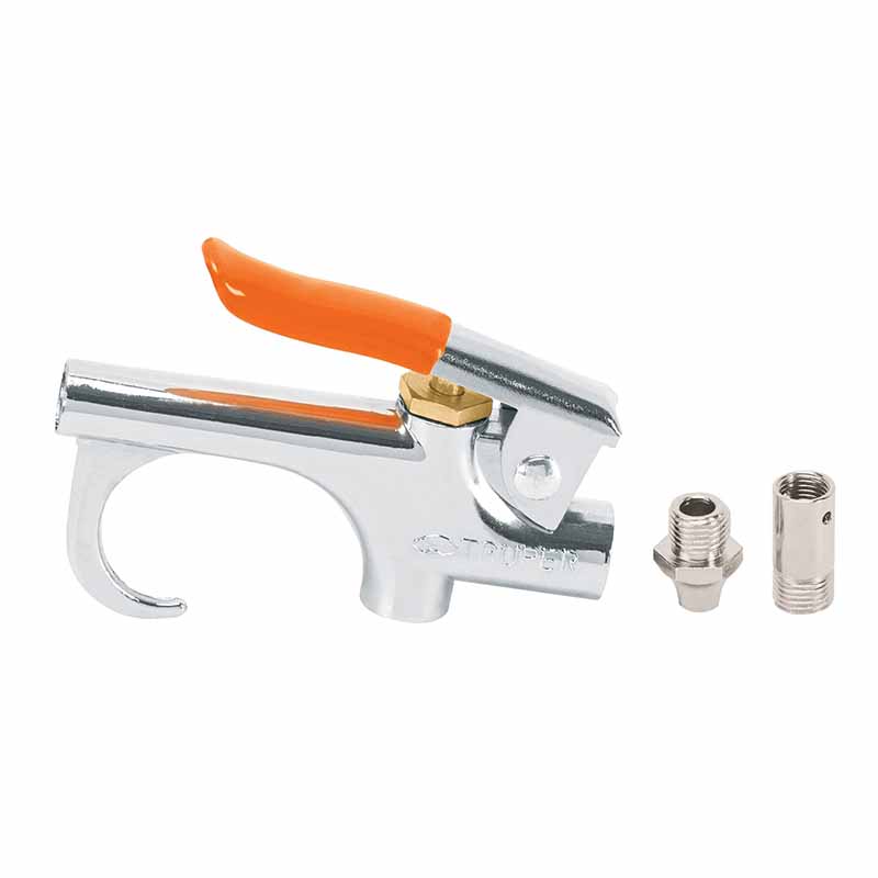PISTOLA METÁLICA PARA SOPLETEAR, CUERDA 1/4 NPT, TRUPER