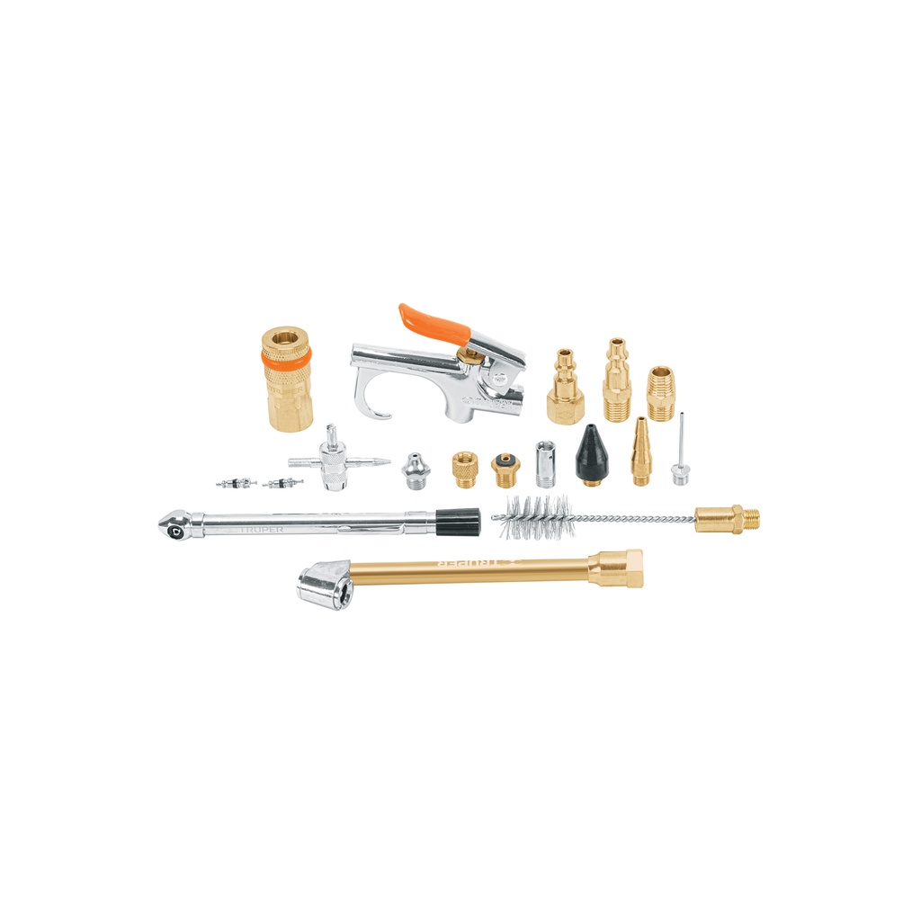 ACCESORIOS NEUMATICOS 18PZS JAN-18 TRUPER          