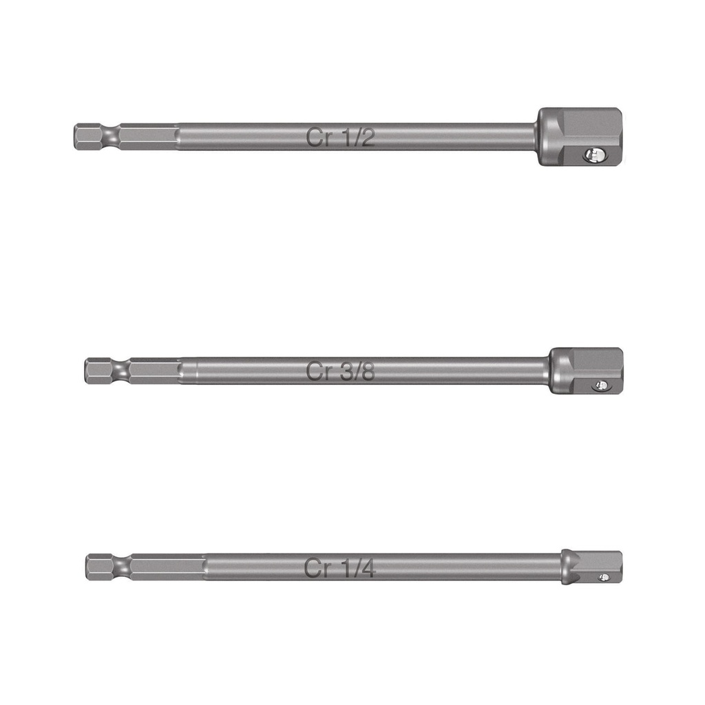 ADAPTADORES P/TALADRO 6"ADA-3L 3PZ TRUPER          