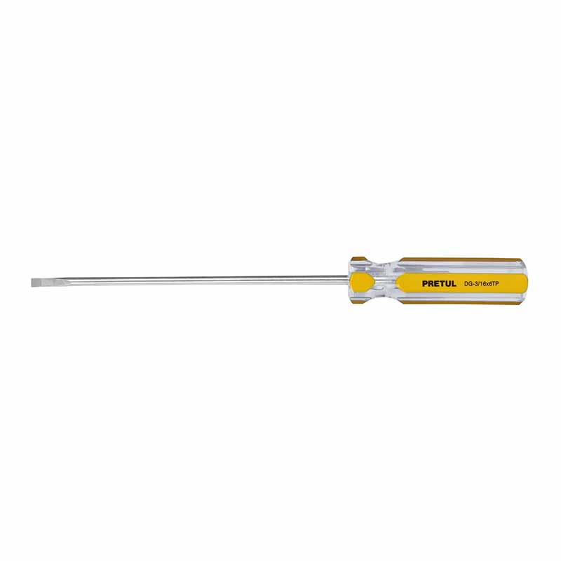 DESARMADOR CABINET 3/16X6" DG-3/16X6TP P           