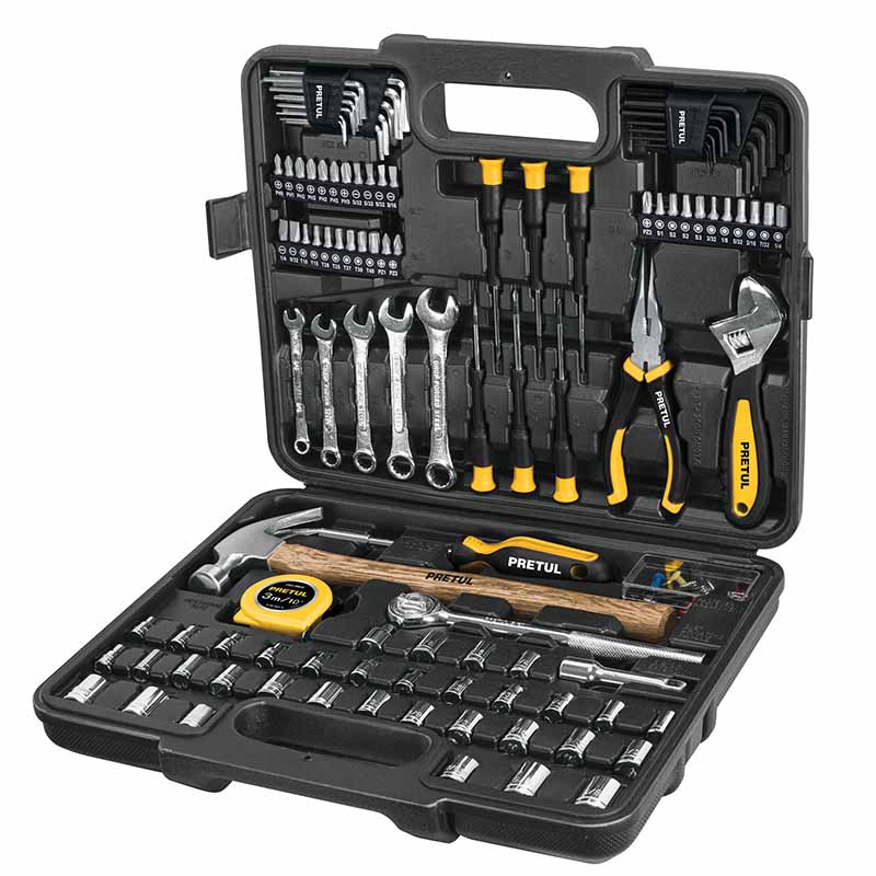 SET DE HERRAMIENTAS 109 PZS SET-109 PRETUL         