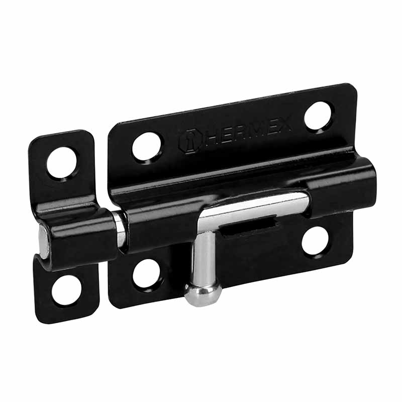 PASADOR DE ACERO NEGRO PAS-36 3" HERMEX            