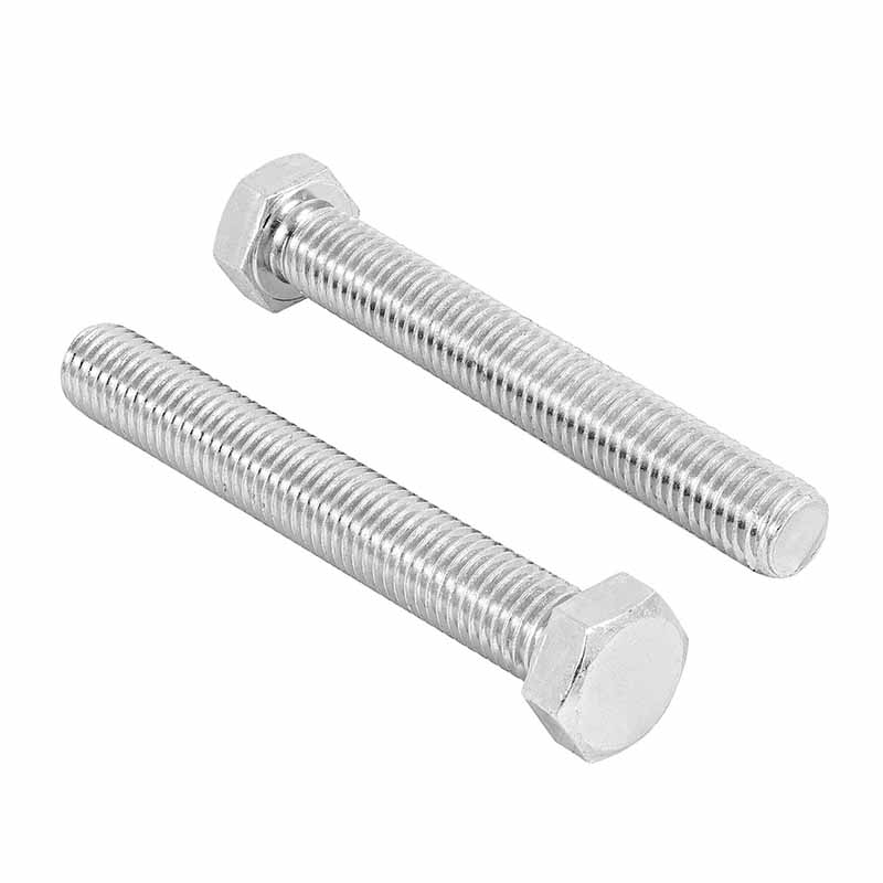 BOLSA CON 6 TORNILLOS 5/8' X 4-1/2' TIPO MÁQUINA, FIERO
