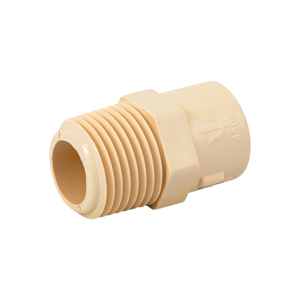 CONECTOR MACHO DE CPVC 1/2', FOSET