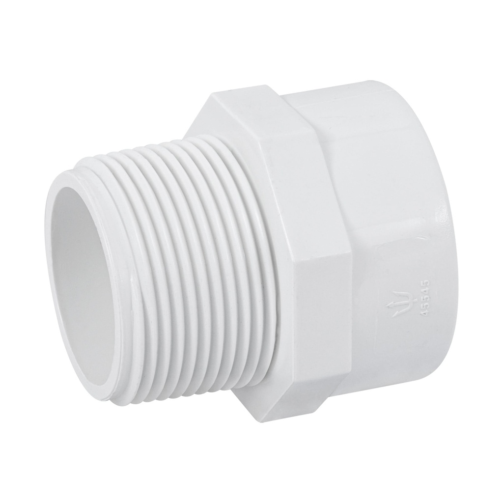 ADAPTADOR HIDRAULICO MACHO 11/4 PVC-614 FOSET      