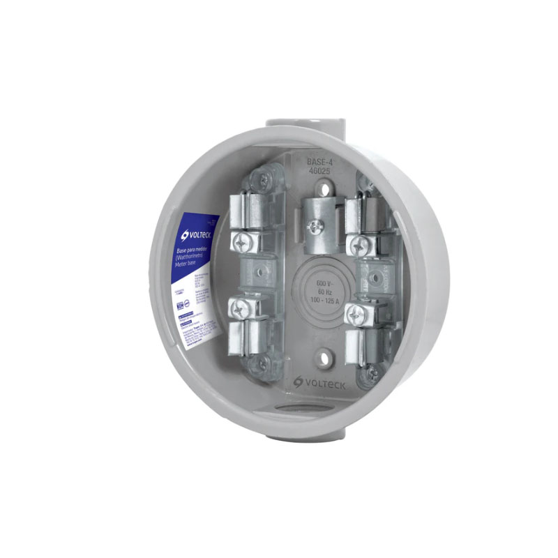 BASE PARA MEDIDOR BASE-4 VOLTECK                   