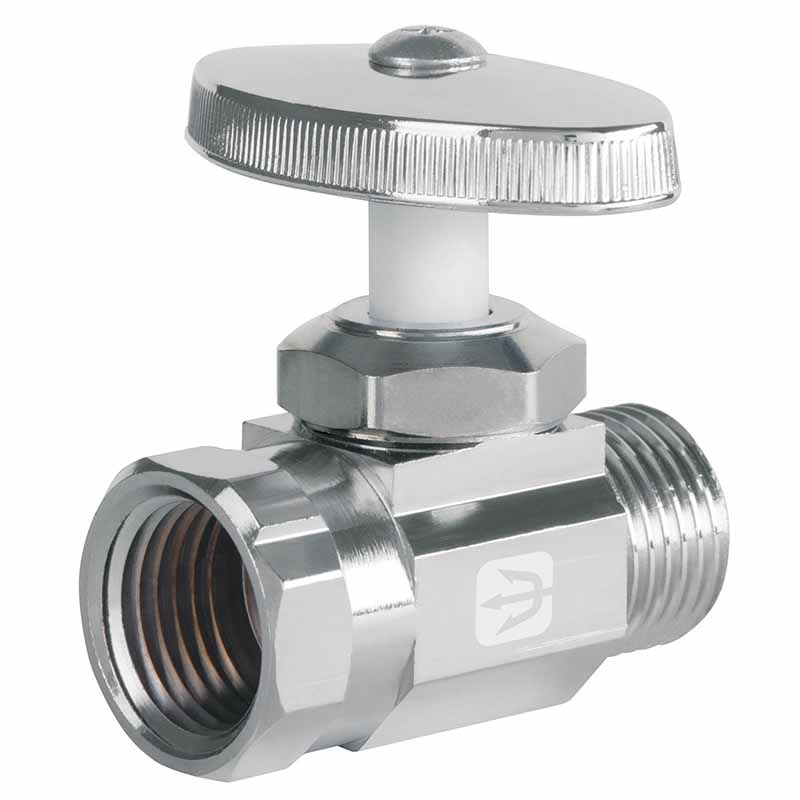 LLAVE ANGULAR DE 1/2' RECTA DE COMPRESIÓN, FOSET
