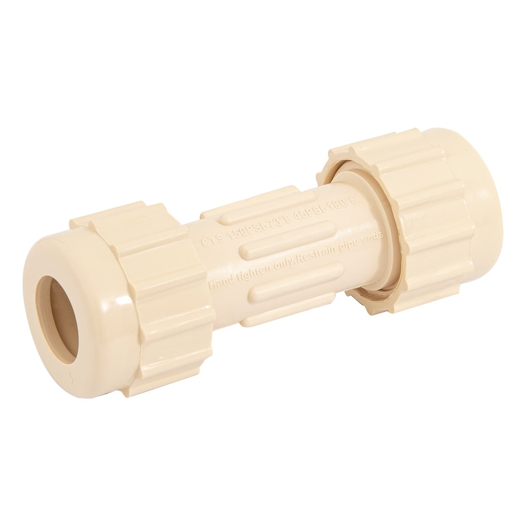 ACOPLE DE COMPRESION CPVC 1/2 CPVC-271 FOSET       
