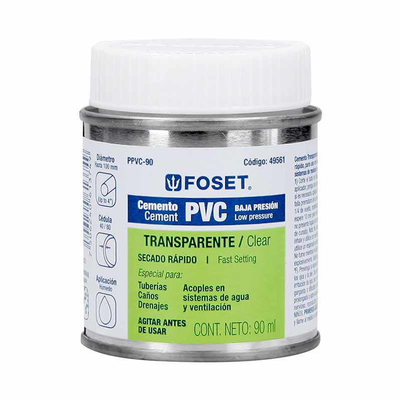 PEGAMENTO P/PVC 90ML PPVC-90 FOSET                 