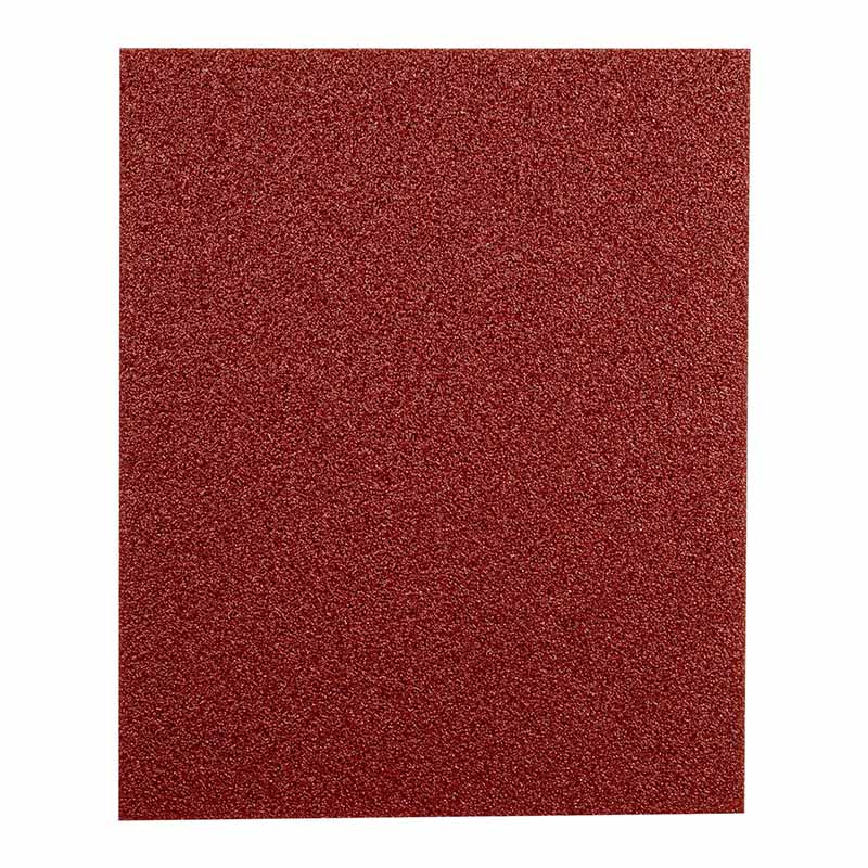 LIJA DE ESMERIL ROJA GRANO 40 DE ÓXIDO DE ALUMINIO, TRUPER