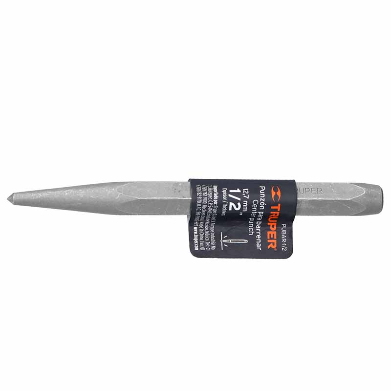PUNZON P/BARRENAR 1/2" PUBAR-1/2 TRUPER            