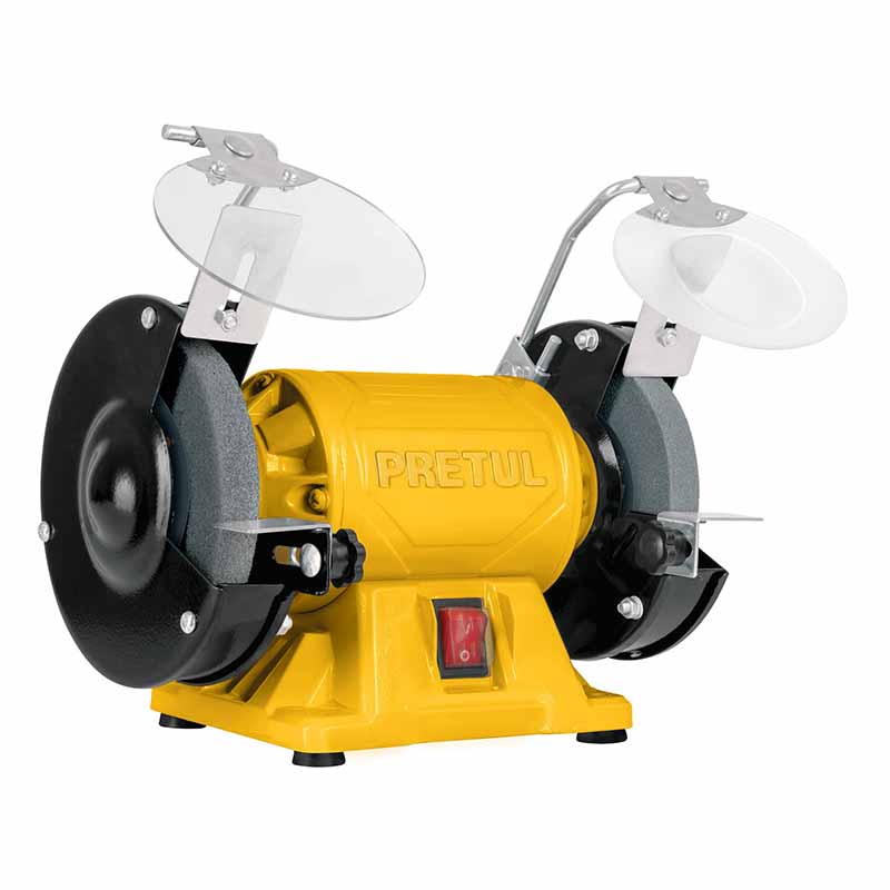 ESMERIL DE BANCO DE 5' DE 1/6 HP (120 W), PRETUL