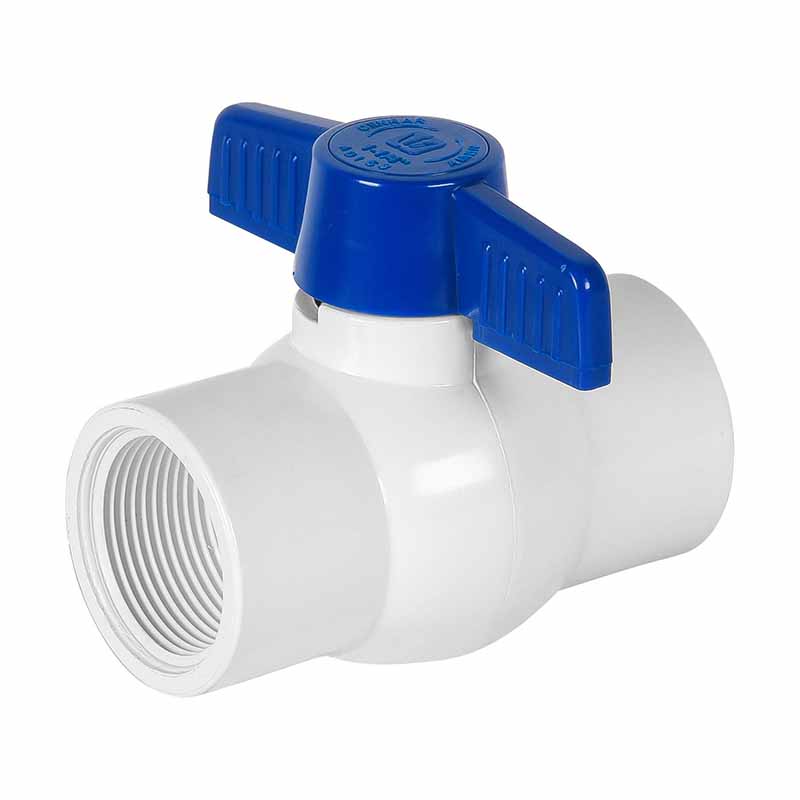 VALVULA ESFERA PVC ROSC. PVC-ES-1-1/2R FOS         