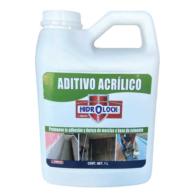 HIDROLOCK ADITIVO ACRILICO 1LT 0810 PRESTO         