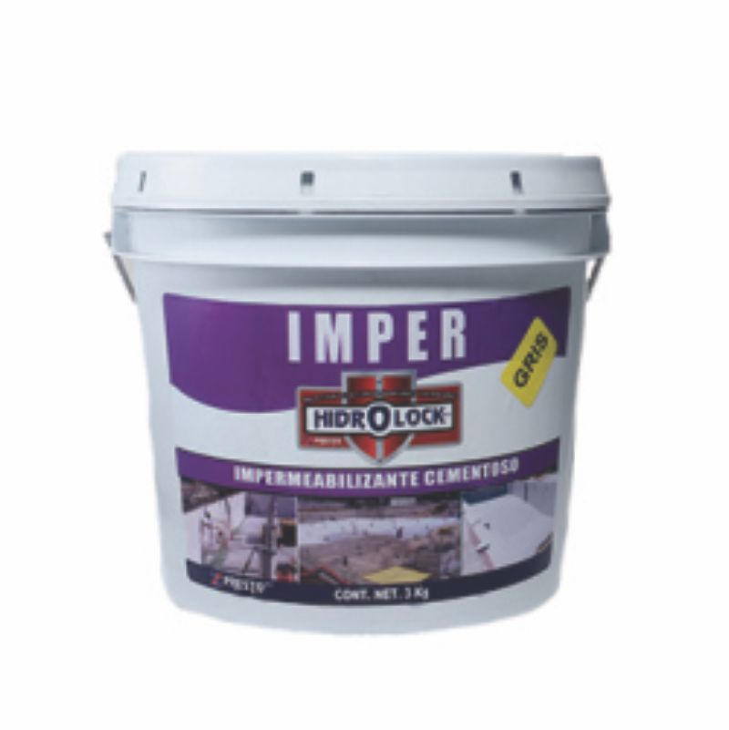 HIDROLOCK IMPER BLANCO CUBETA 3KG 0877 PRESTO      