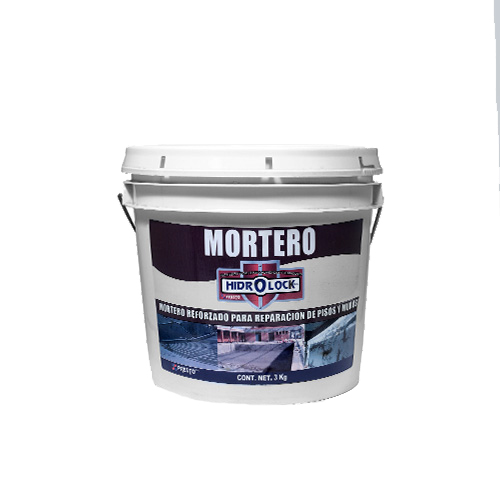 HIDROLOCK MORTERO CUBETA 3KG 0831 PRESTO           