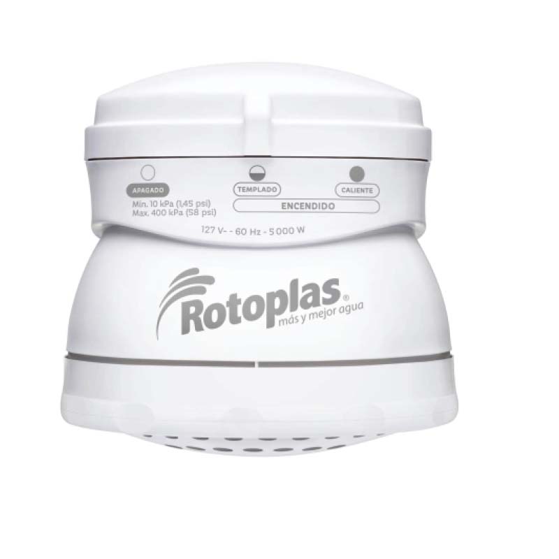 REGADERA ELECTRICA ROTOPLAS 3 TEMPERATURAS         