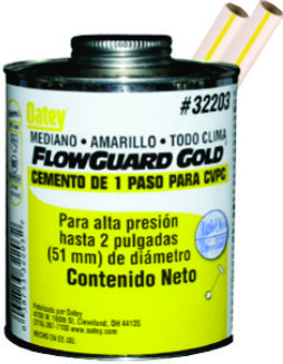 PEGAMENTO CPVC 1LTO.FLOWGUARD 32431MX OATEY 32OZ   