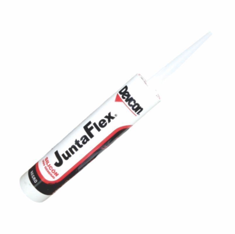 SILICON USO GRAL NEGRO JUNTAFLEX C-QJN 280ML DEV   