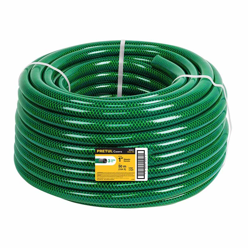 MANGUERA P/JARDIN 1" MAN-1PR 50MTS PRETUL          