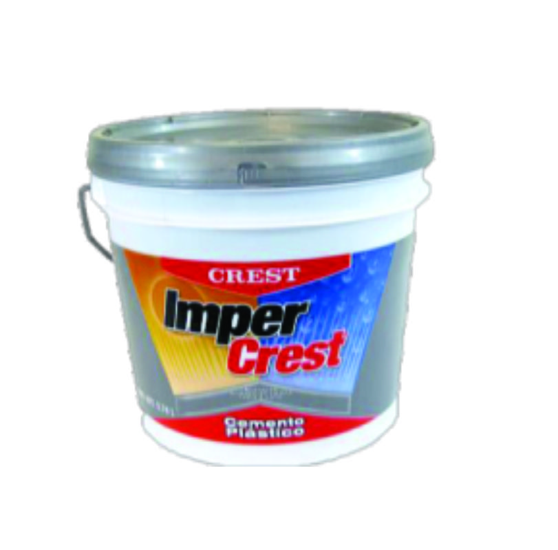 CEMENTO PLASTICO IMPERCREST BLANCO GALON           