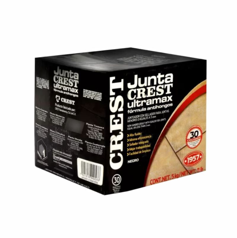 JUNTACREST ULTRAMAX NEGRO 5KG CREST                